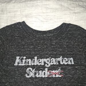 Retro brand kindergarten stud tshirt